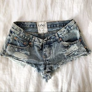 One Teaspoon Bonitas Shorts Size 27